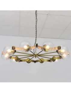 large format vintage ceiling lamp 2