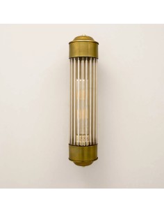 vintage wall sconces with a gold zinc plated metal support 2