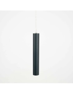 White or black cylindrical vintage lamp - Nuria 2