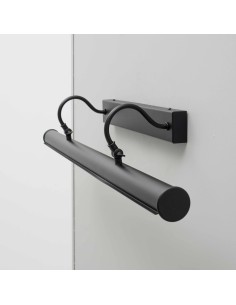 aplique de pared en acabado negro mate 2
