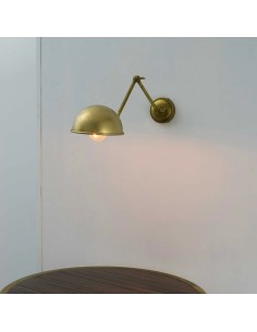 wall sconces made from a metal structure