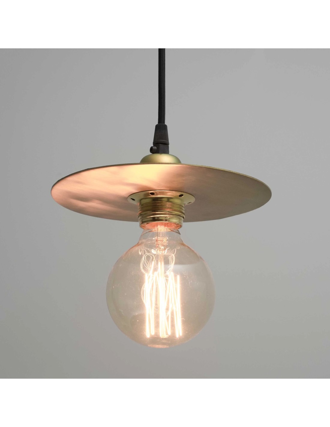 lámparas de techo vintage con una bombilla LED de casquillo E27
