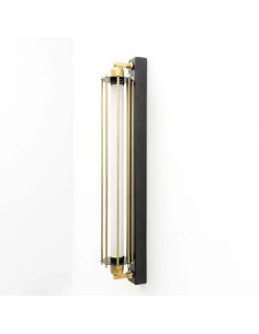 Industrial style wall sconce with fence - Margot 2