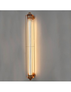 aplique de pared con difusor de policarbonato sujeto por cuatro varillas 2