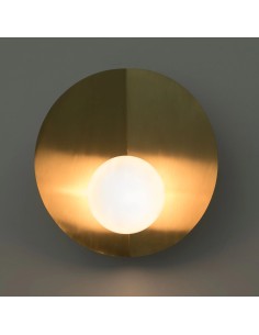 lámpara de pared vintage bola opal 2