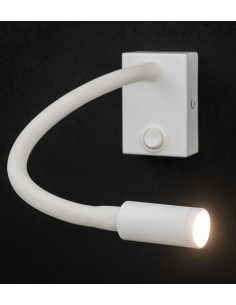 Vintage wall light with led reader - Anwar 2