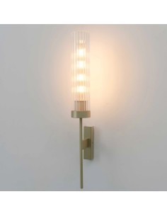 vintage wall lamp inspired by the shape of a candelabra