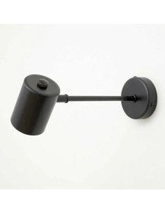 wall light in slightly aged black color 2