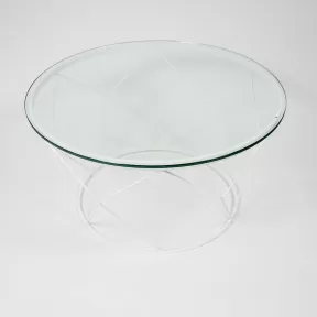 mesa de comedor de  cristal transparente laminado, seguro y resistente 2