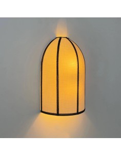 pantallas para lamparas de pared de tela 2