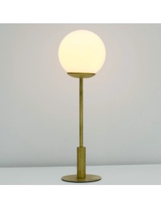 Vintage glass ball table lamp in different colors - Nicole