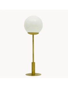 Vintage glass ball table lamp in different colors - Nicole