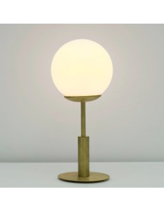 Vintage glass ball table lamp - Naroa