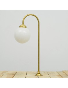 Vintage crystal ball table lamp - Nastasia 2