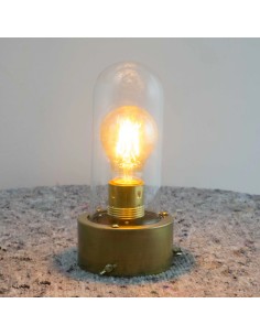 Navy vintage design desk lamp - Rafaella