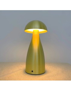 Vintage table lamp with battery and touch dimmer...