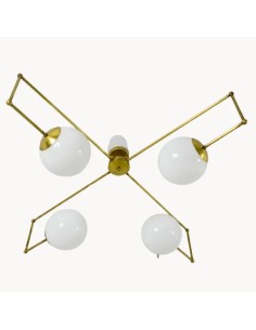 vintage style ceiling lamp ideal for living room lighting or as a dining room light.