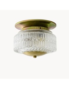 vintage lamp is perfect for illuminations with pleasant, warm and diffused light.