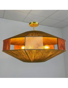 vintage ceiling lamp with a very original and elegant design 2