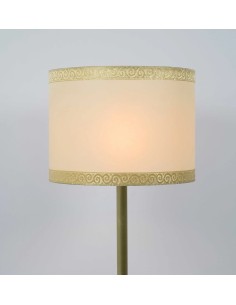 vintage floor lamp metalic floor lamp with brass effect finish