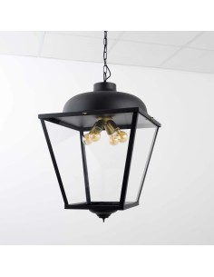 lámpara de techo vintage en forma de farol 2