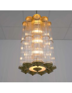 decorative vintage ceiling lamps large lamp of national manufacture 2