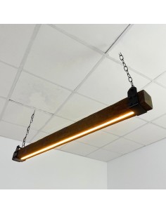 ceiling lamps with an integrated warm LED strip