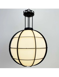 decorative vintage ceiling lamps with artisanal finish in two different versions