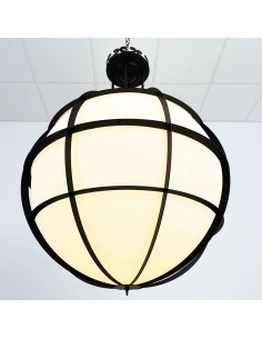 decorative vintage ceiling lamps with artisanal finish in two different versions 2