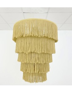 vintage lamp total height of 90cm in length with the fringe waterfall included 2