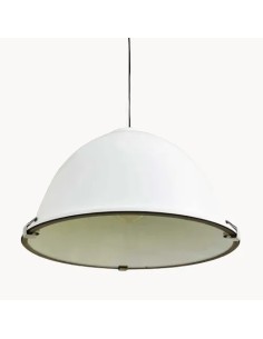vintage industrial style ceiling lamp with metal bell in different finishes