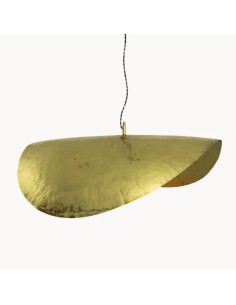 vintage ceiling lamps made of brass and handcrafted in an artisanal way