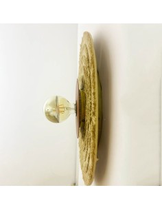 Rustic vintage style wall light for living room or hallway