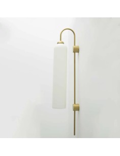 Vintage wall lamp with glass tube- Lilya