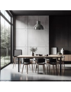 lámpara de techo vintage industriales en forma de campana 2