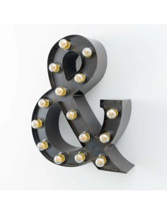 letras vintage decorativas luminosas 2