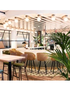 recessed ceiling lamp manufactured in metal 2