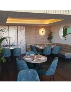 Lámpara empotrada de pared o techo fabricada con un marco en forma de parábola 2