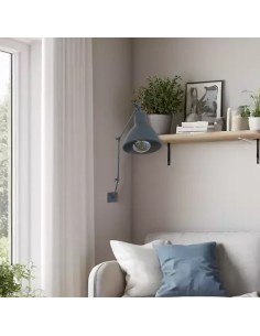 vintage wall lights with a vintage LED bulb with E27 socket 2