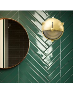 circular shape with glass visor to diffuse light and create warm atmospheres 2