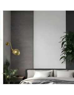 wall sconces made from a metal structure 2
