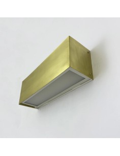 Aplique de pared estilo vintage con luz difusa y cálida. 2