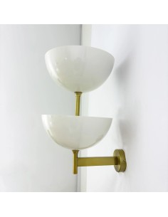 aplique de pared de interior con 3 bombillas LED de casquillo E14 2