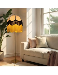 floor lamp on a neutral background