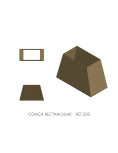 Pantalla lampara rectangular tela - Luz Vintage