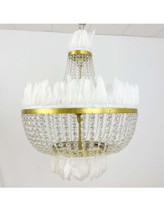 Fabien vintage pendant lamp with green RGB LED light 2