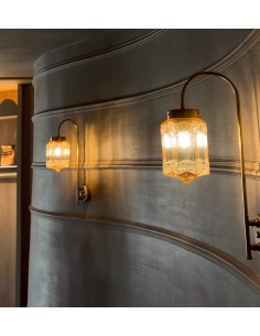 crystal sconces in classic design and elegant vintage style 2