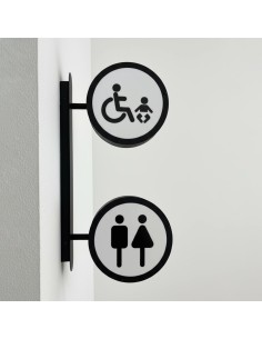 Uria illuminated sign for modern LED signage