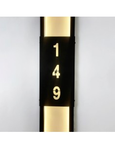 Aplique 'room number' Lucio 2