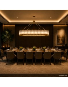 copy of Flute Ø170 cm pendant lamp – 3 tiers 2